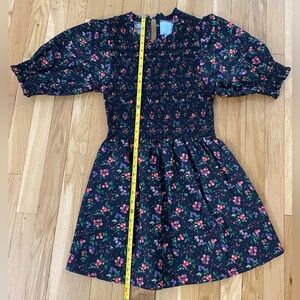 Hill House Floral Black Dress